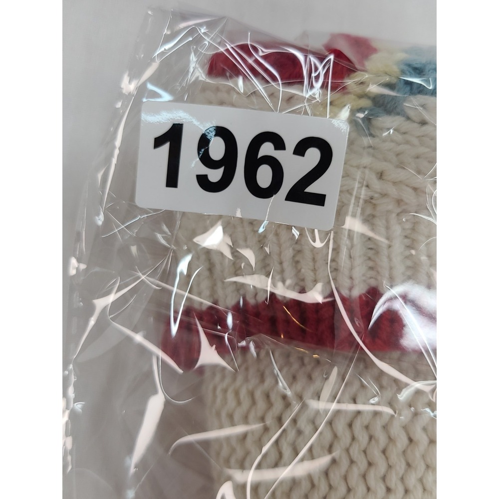 Vintage 1990s Knitted Sweater Vest Kitchen Theme Cottagecore Sz 2X Grandmacore - Picture 10 of 10